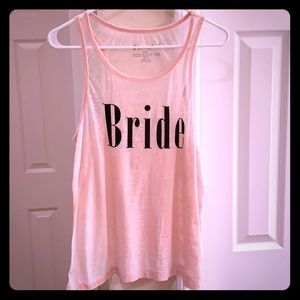“Bride” Tank Top